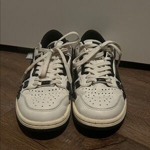 Amiri low top black and white sneakers